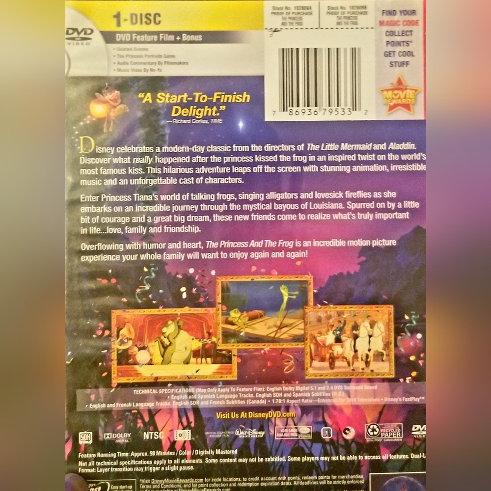 DISNEY DVD - Picture 2 of 4